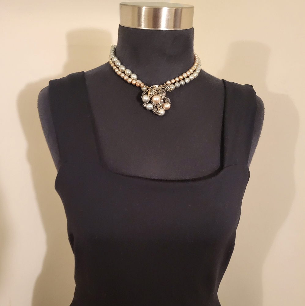 Tahari Black Classic Dress Size 4